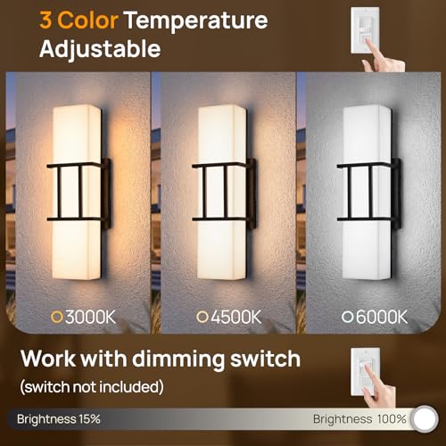 Modern LED Outdoor Wall Sconce