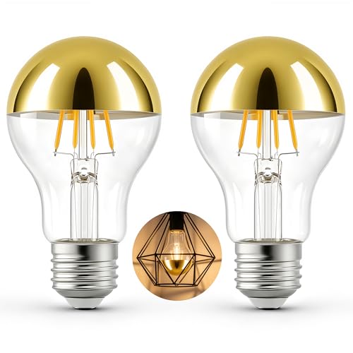 Half Chrome Light Bulb Dimmable