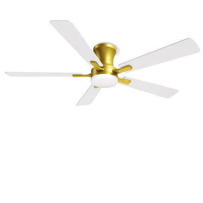Low Profile Ceiling Fan with Light and Remote