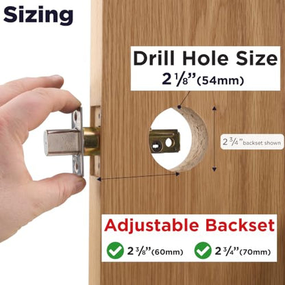 Commercial Grade Vacant Occupied Bathroom Lock Deadbolt for Restaurants