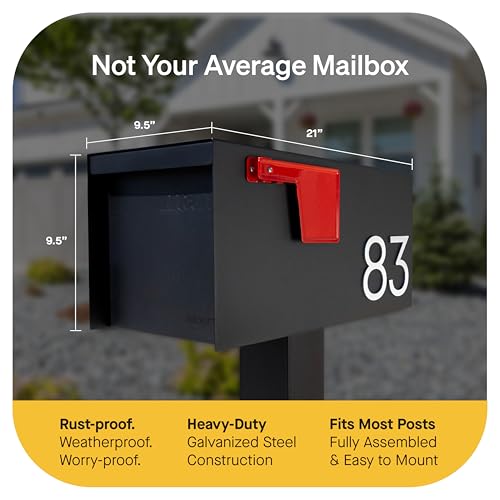 Post Mount Outdoor Mailboxes