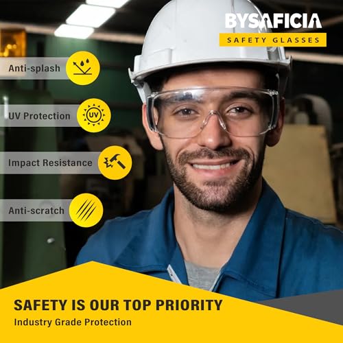 Clear Safety Glasses Over Eyeglasses