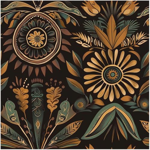 Boho Botanical Peel and Stick Wallpaper