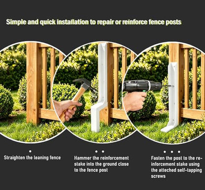 Heavy Duty Metal Fence Post Repair Kit