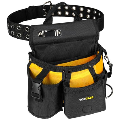 Tool Belt Pouch for Men with Drill Pocket