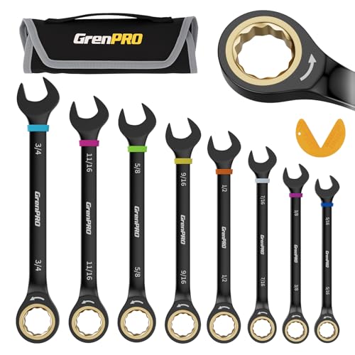 Flex Head Ratcheting Wrench Set