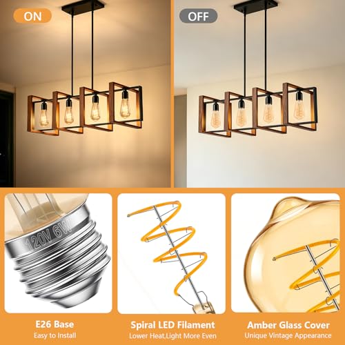 ST58 6W Light LED Bulbs