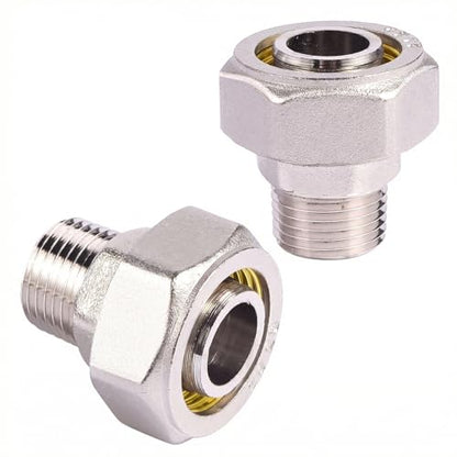 Nickel Plated Brass Pneumatic Hose Connectors
