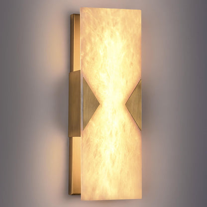 Alabaster Wall Sconce (Bronze 1Pack)