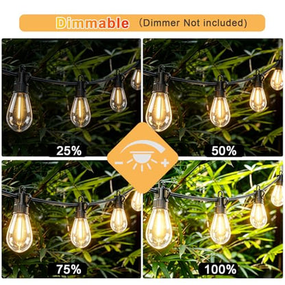 Outdoor String Lights LED Patio