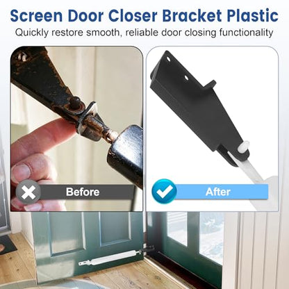 Screen Door Closer Bracket Storm Hardware
