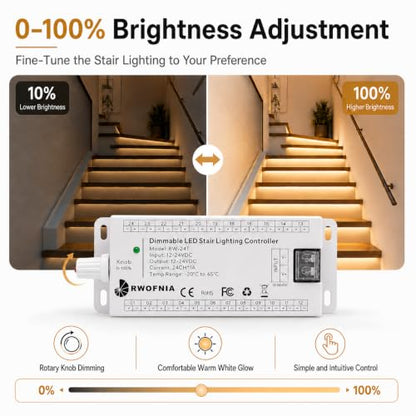 RW 24T LED Stair Lights Kit