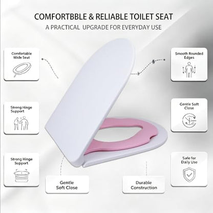 Toilet Seat with Built