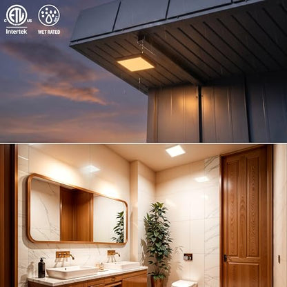 6 Inch Square LED Ceiling Light