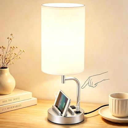 Touch Control USB Table Lamp with USB C