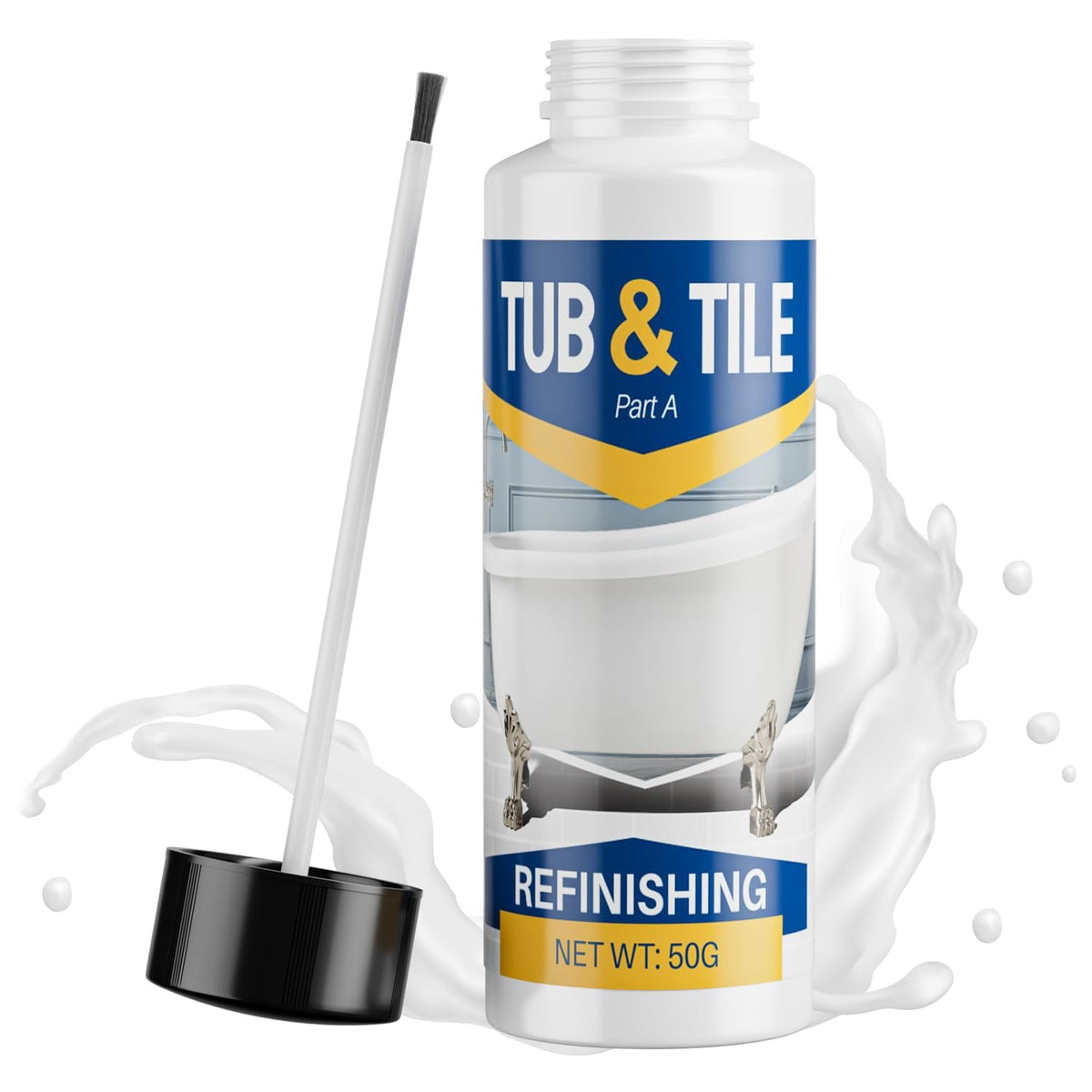 Tub and Tile Paint (1.7 Fl Oz (Pack of 1))