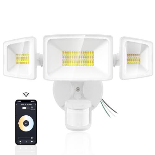 65W Smart Outdoor Security Lights with Motion Sensor