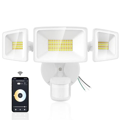 65W Smart Outdoor Security Lights with Motion Sensor