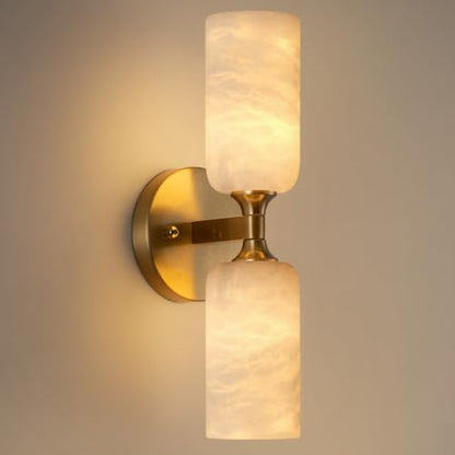 Natural Stone Alabaster Wall Sconces
