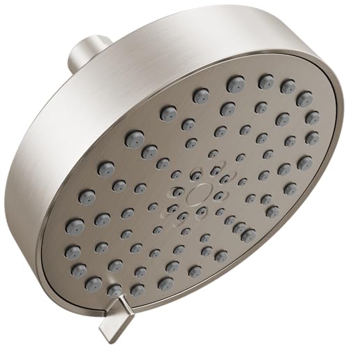 Modern 4 Setting Brushed Nickel Shower Head
