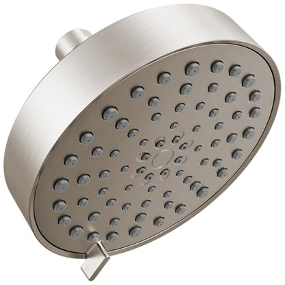 Modern 4 Setting Brushed Nickel Shower Head