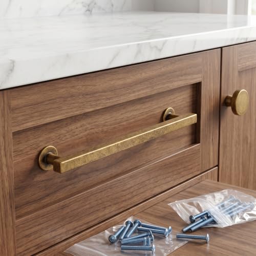 Antique Brass Cabinet Pulls 5 Inch