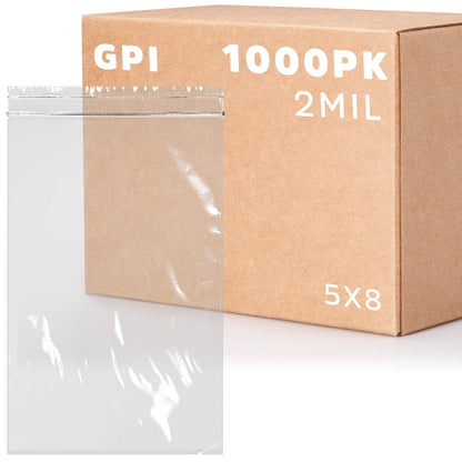 5" x 8" Zip Bags (5" x 8")