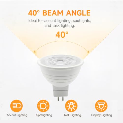 MR16 LED Bulb Dimmable GU5.3 12V 2700K Warm White