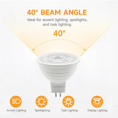 MR16 LED Bulb Dimmable GU5.3 12V 2700K Warm White