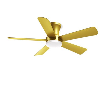 Low Profile Ceiling Fan with Light and Remote