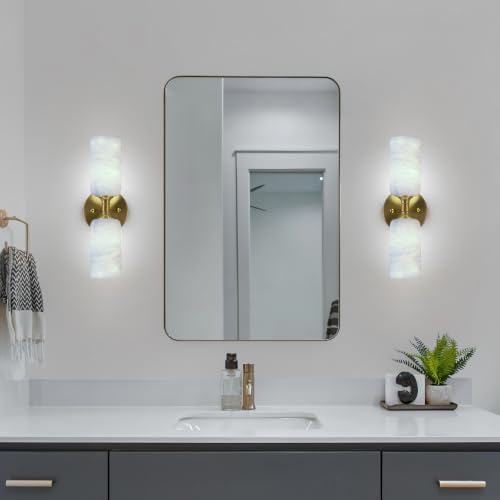 Natural Stone Alabaster Wall Sconces
