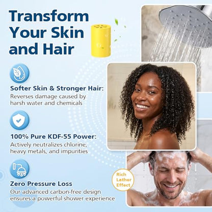 Replacement Filter Compatible with Afina Filtered Showerheads & Shower Filters