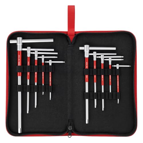Sliding T Handle Allen Wrench Set