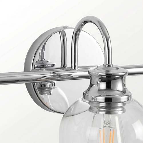 4 Lights 32" Bathroom Vanity Light Fixtures (Chrome / 4 Lights)