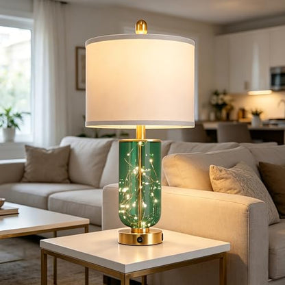 23" Bedside Table Lamps for Living Room
