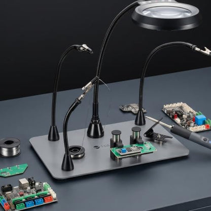Magnetic Helping Hands Soldering Station for PCB Repair