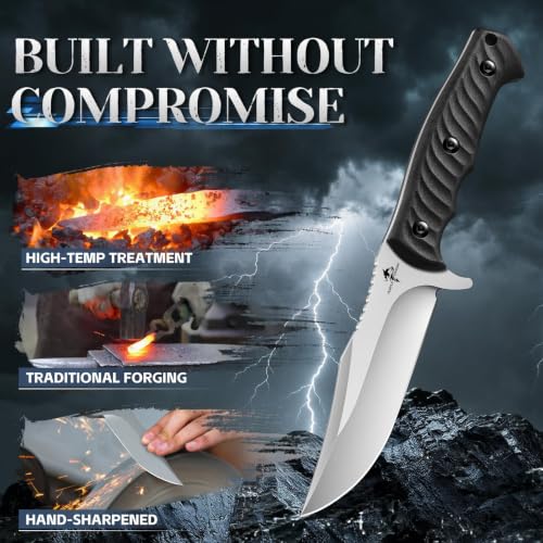 Fixed Blade Knife with Sheath