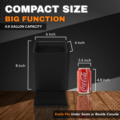 Car Trash Can (Gray / Medium)