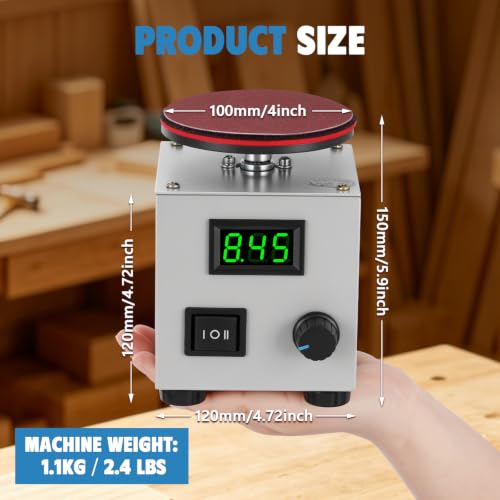 Mini Disc Sander Stepless Speed Control