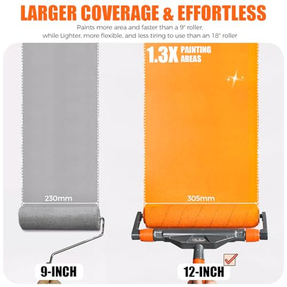 12 Inch Microfiber Paint Roller Covers