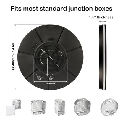 dustproof Flush Mount Ceiling Light
