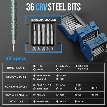 55 in 1 Magnetic Screwdriver Set