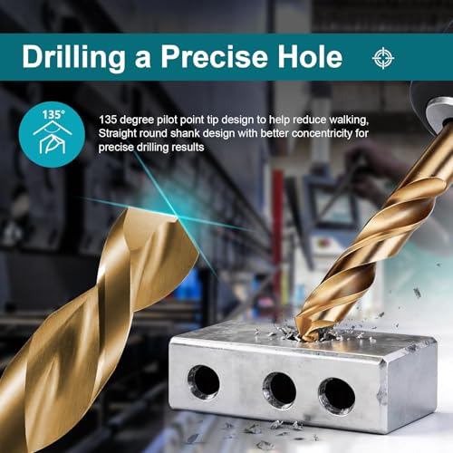 M35 Reduced Shank Twist Drill Bit