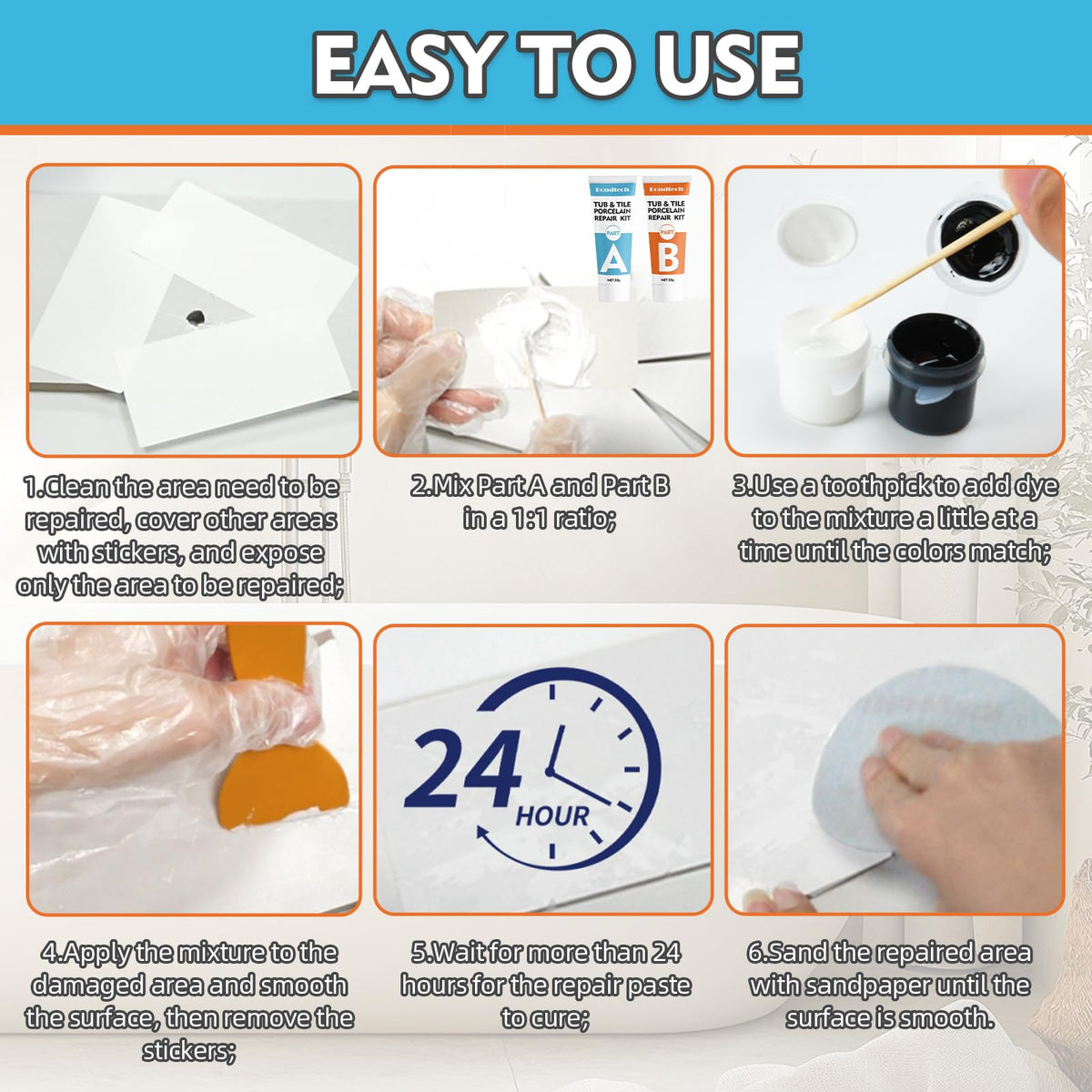Porcelain Repair Kit (102)