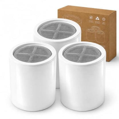 Replacement Filter Cartridge Compatible with MyHalos Fixed Shower Filter