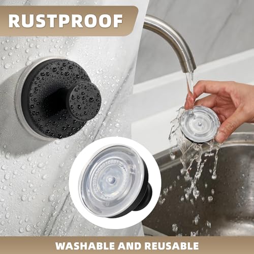 15 lb Suction Cup Hooks for Shower