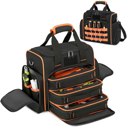 Tool Bag with 3 Removable Cases