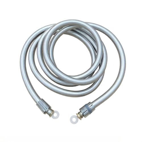 Extra Long 109" Flexible Shower Hose for Elderly Person and Pets Bathing (Sliver / 109 Inches)