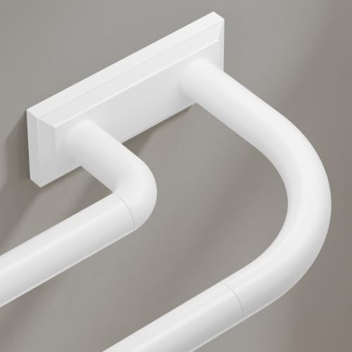 Double Curtain Rod 34 (White / 34"-112")