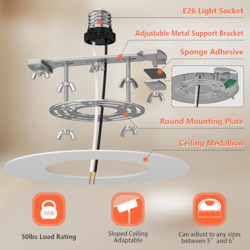 Can Light Conversion Kit to Pendant